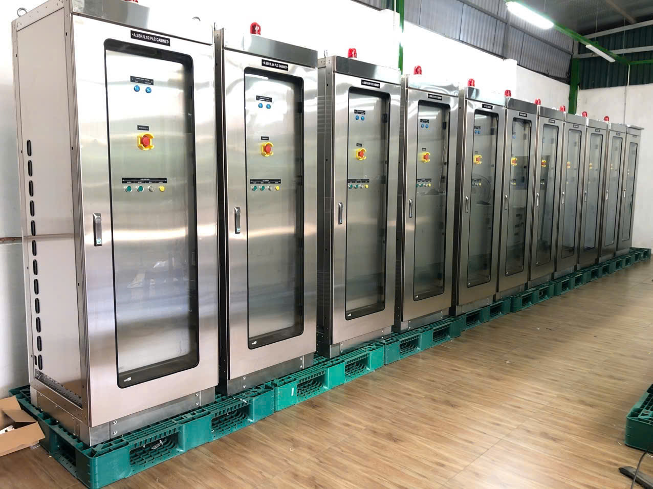 Hệ thống tủ điện cho cơ sở sử lý nước thải thành phố BISHKEK- Kyrgyzstan